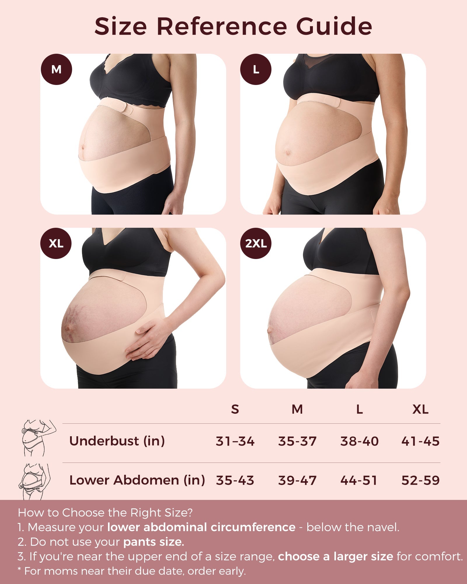 Ergonest Maternity Belly Band & High Waist Pregnancy Underwear & Pregnancy Wedge Pillows Bundle