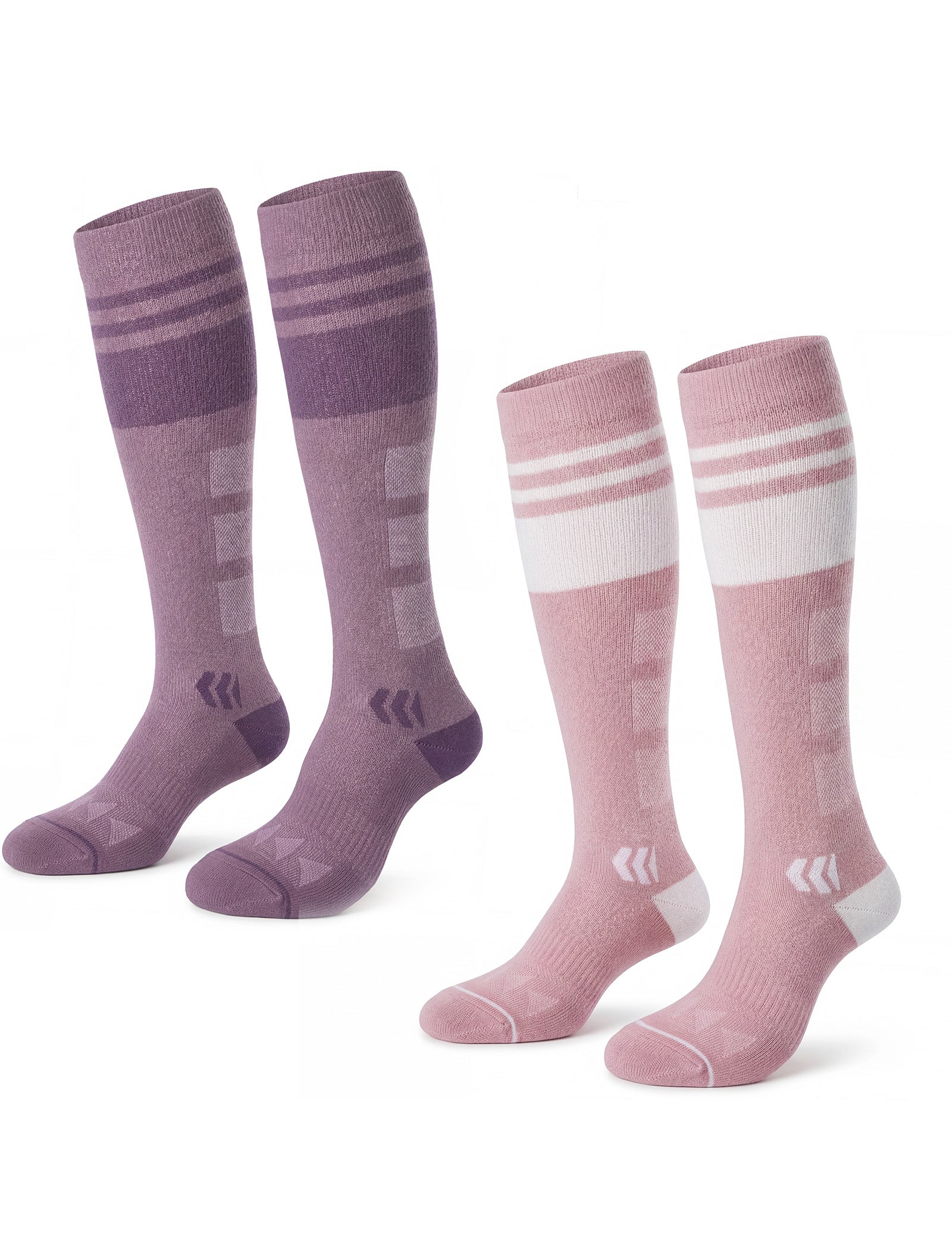 Momcozy Wide Calf Compression Socks 20-30mmHg for Sports 2 Pairs - Select S9079